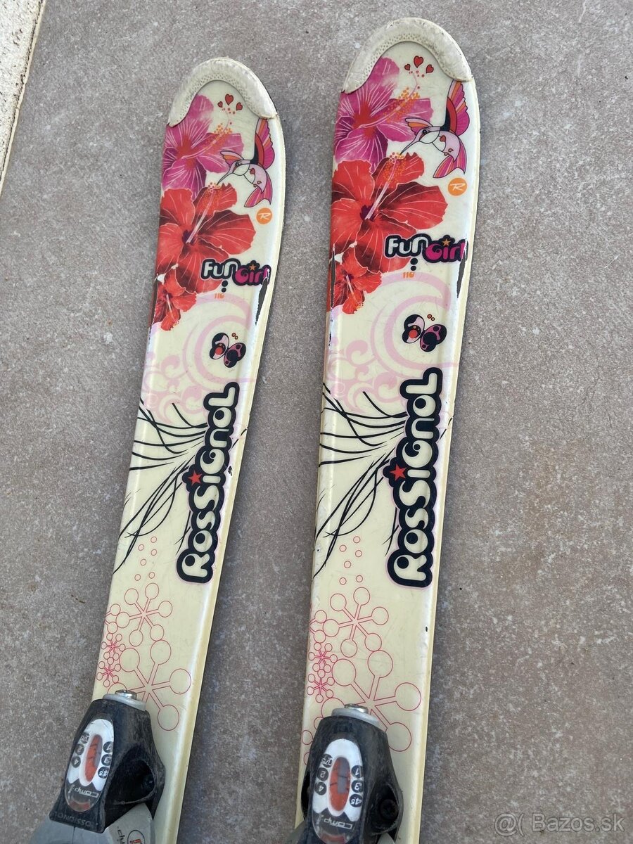 Dievčenské lyže 110cm - 2