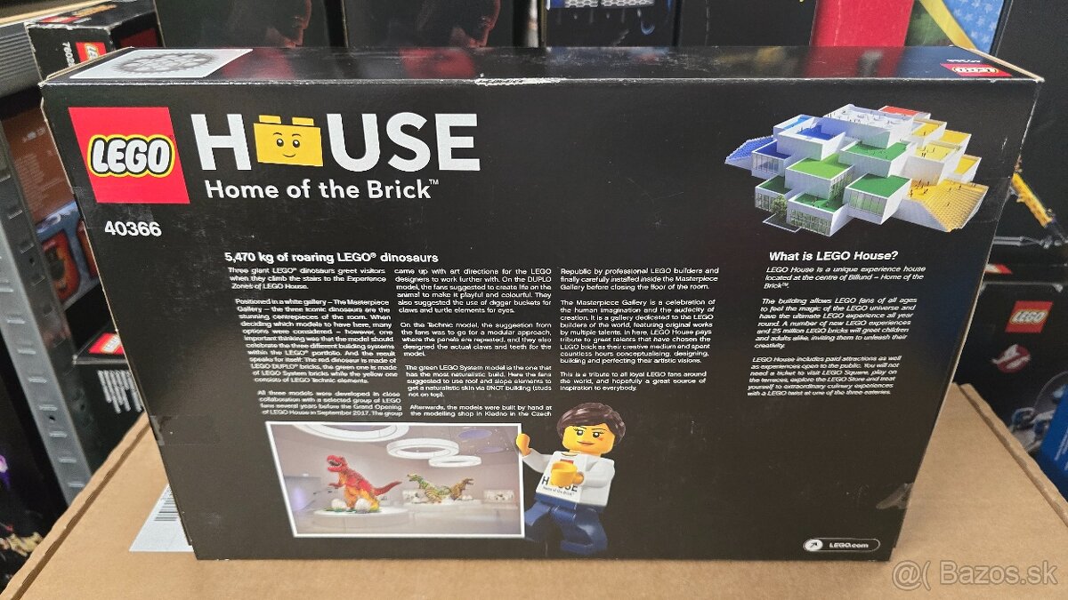 LEGO 40366 Dinosaury z LEGO House - 2