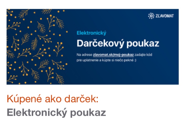 Zľavomat 500€ poukaz voucher - 2