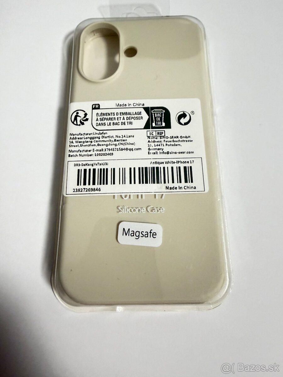Iphone 17 kryt biely - 2