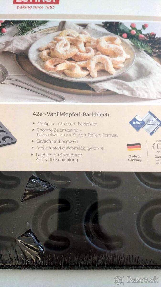 Plech na pečenie vanilkových rožkov (NOVÝ) - 2