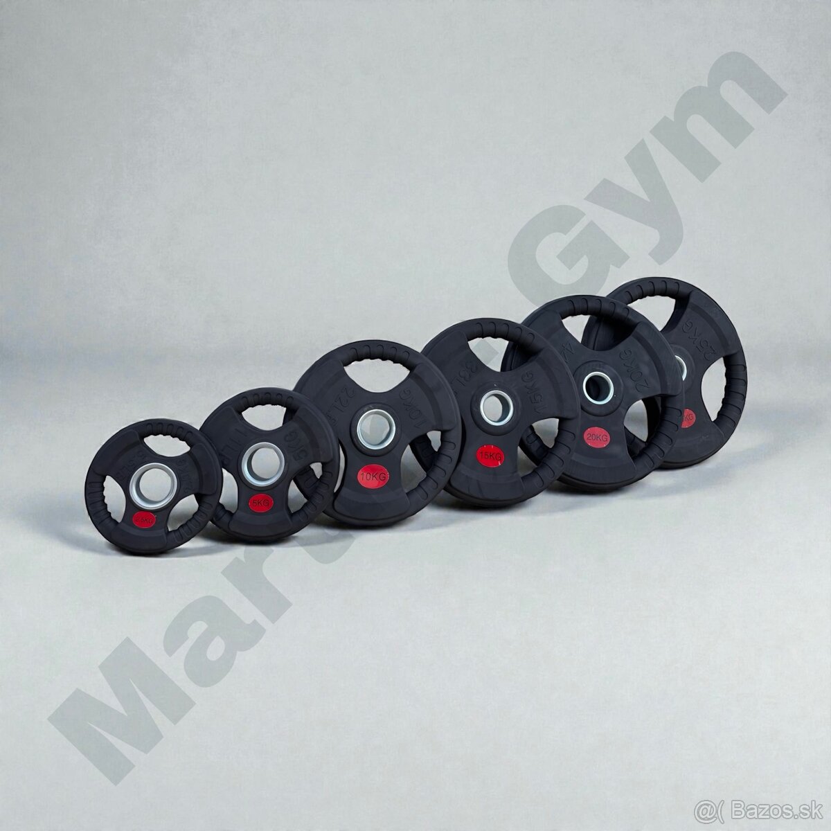 Tri-grip kotúče 2,5 - 25kg - 2