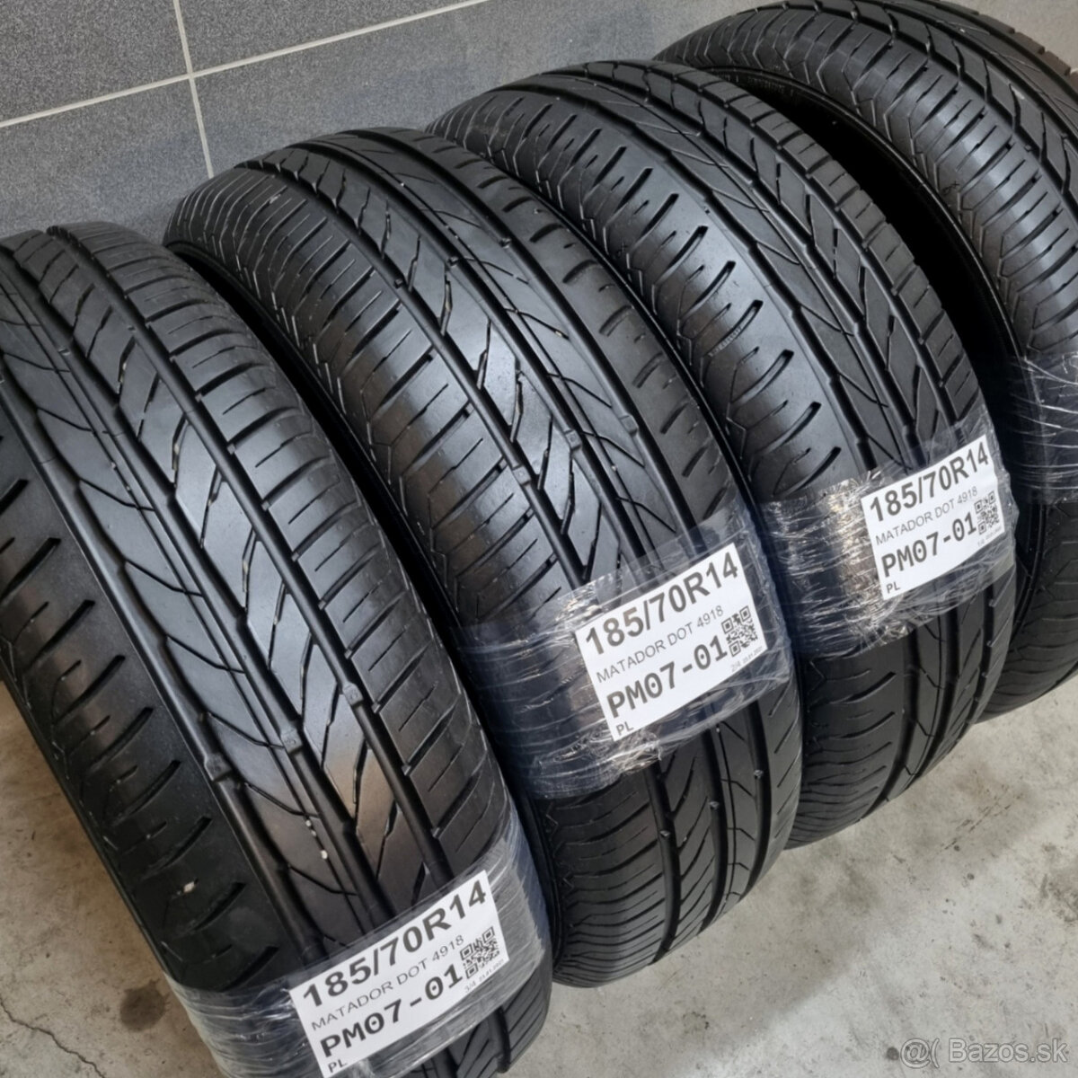 Letné pneumatiky 185/70 R14 MATADOR - 2