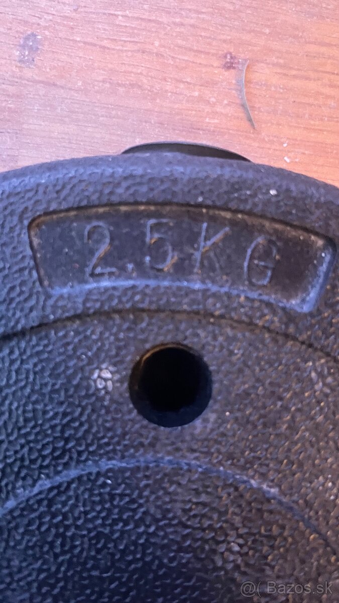 30kg Činky a kotuče nastavitelne - 2