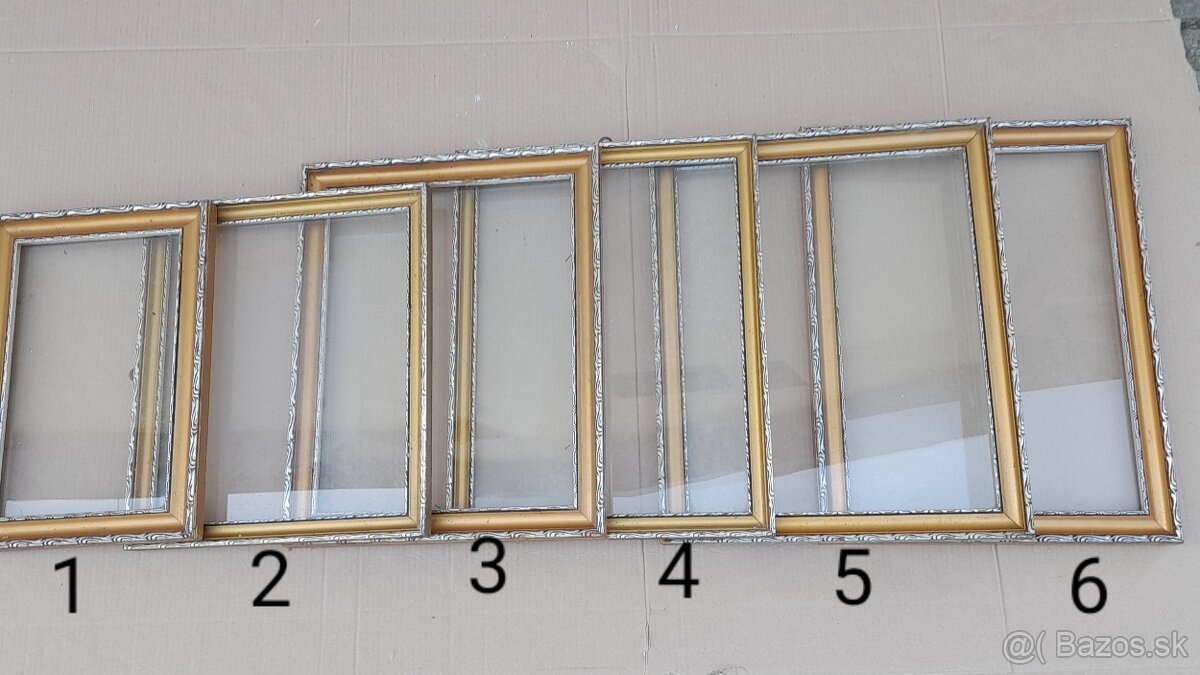 Staré rámy na obrazy a obrazy - 2
