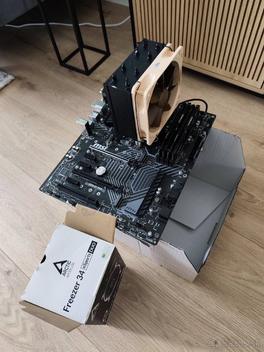 Msi z370 pc pro, intel i5 9500, 16gb RAM HyperX - 2