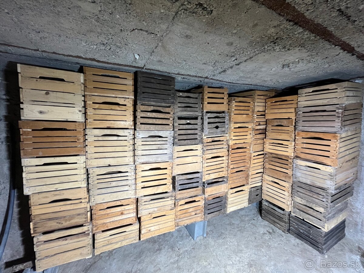 Drevené debničky na uskladnenie - 2