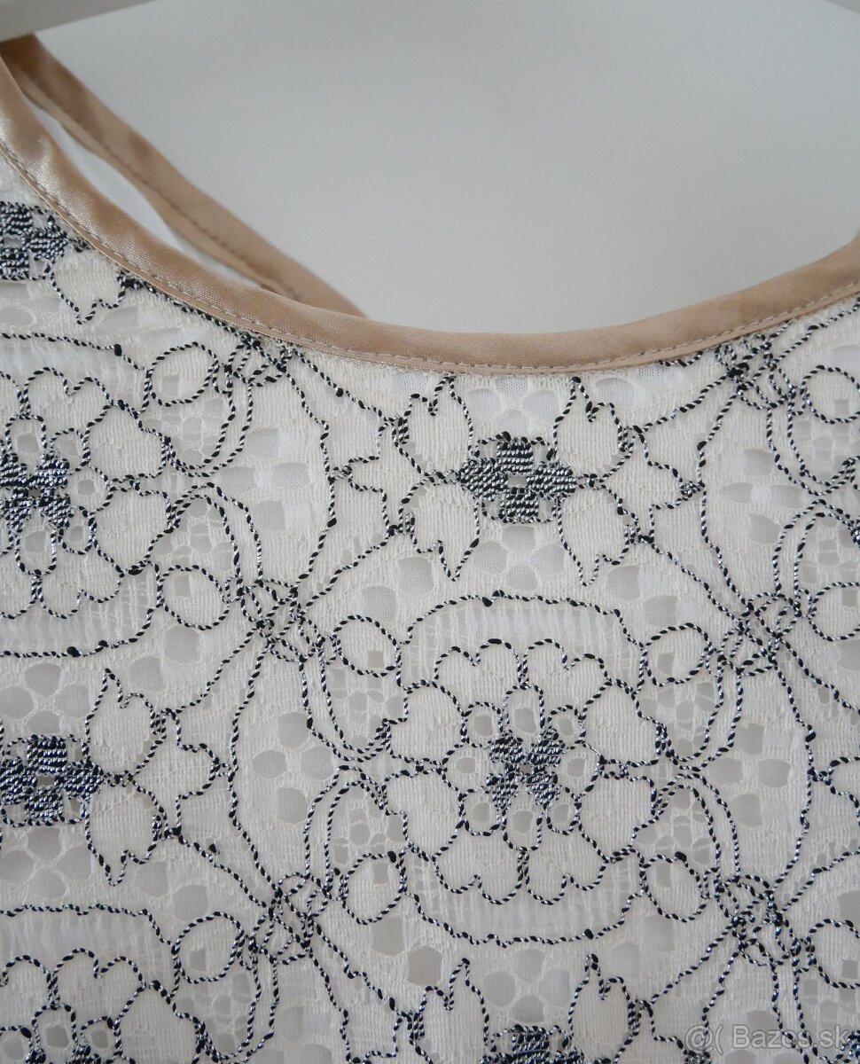 Jesenné šaty; krajkované šaty a letné pásikované šaty - 2