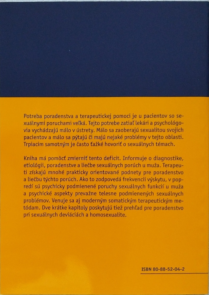 Sexuálne poruchy u muža - 2