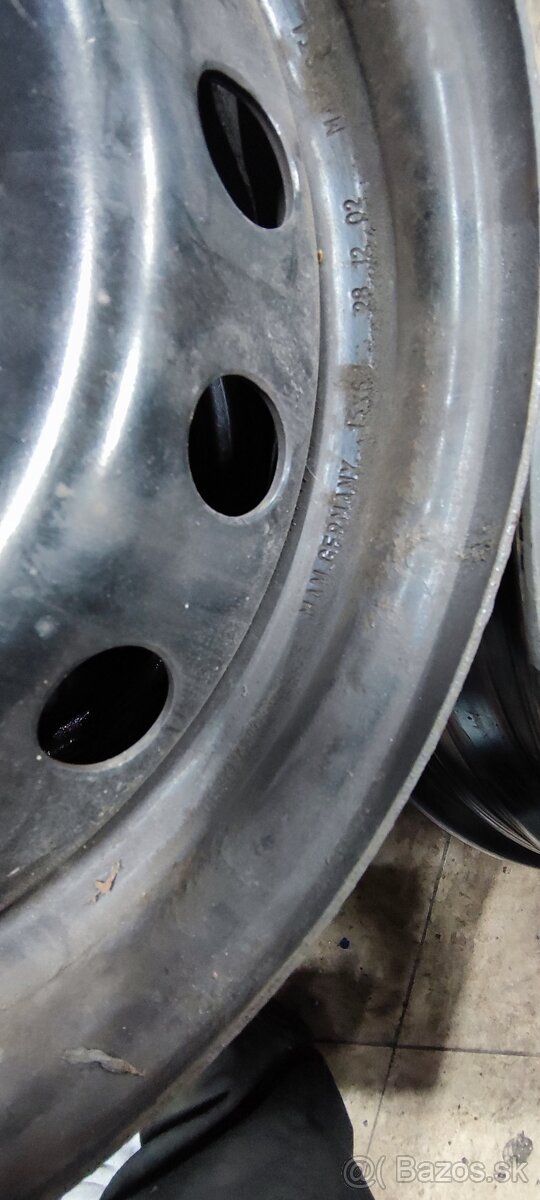 Disky originál vw 5x112 r15 - 2