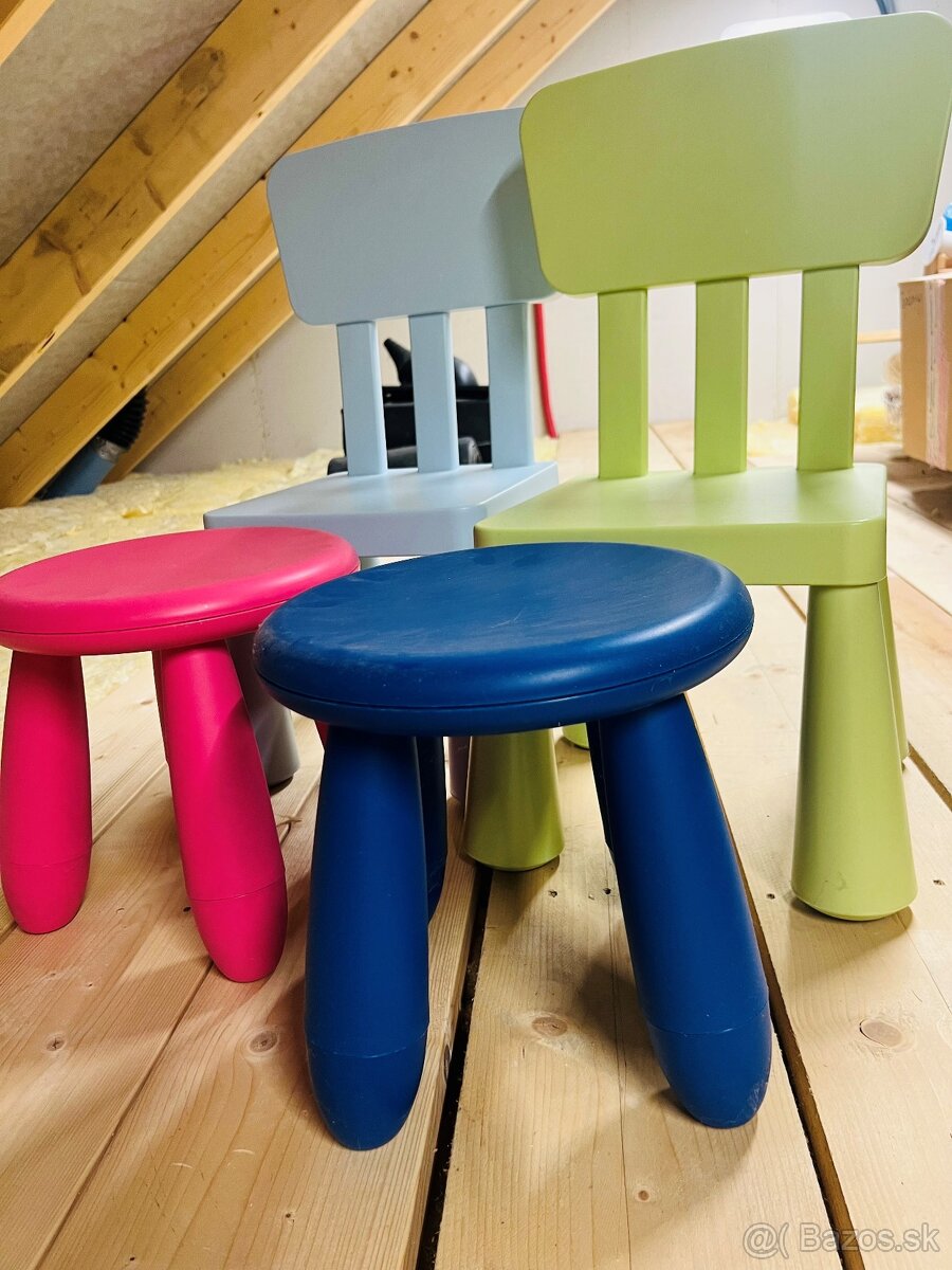 detsky plastovy stol+stolicky - 2