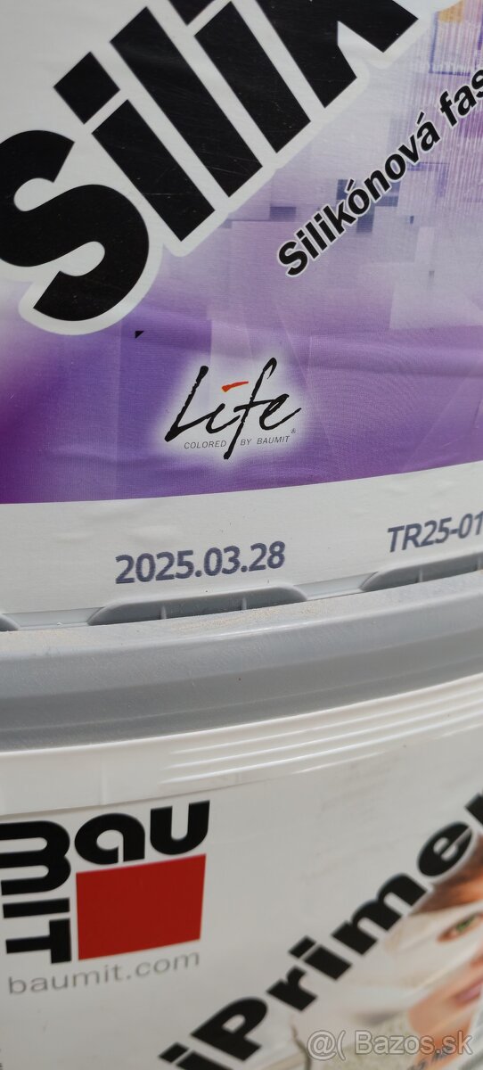 Baumit fasádne omietka - 2