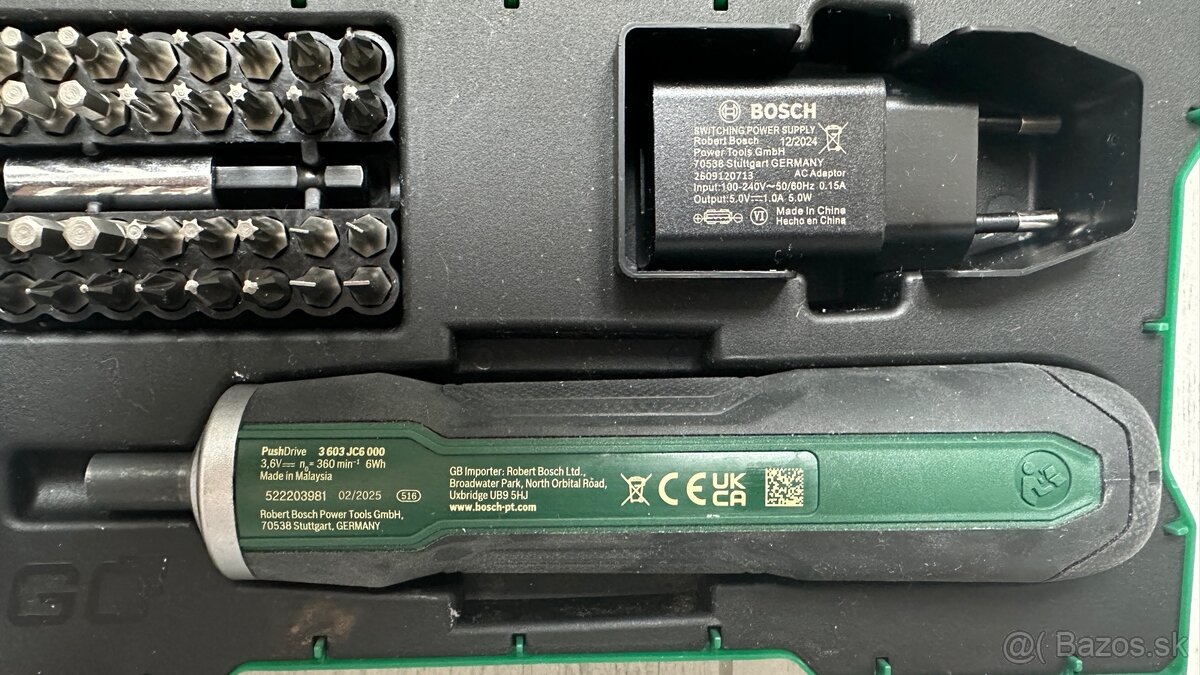 Predám akumulátorový skrutkovač Bosch PushDrive - 2