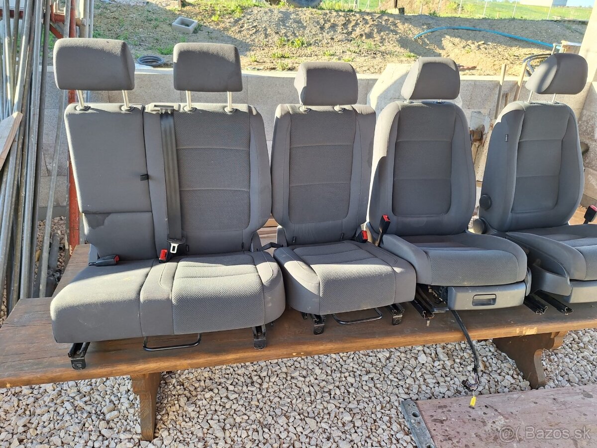 Predám originál sedačky VW Golf 5 Plus - 2