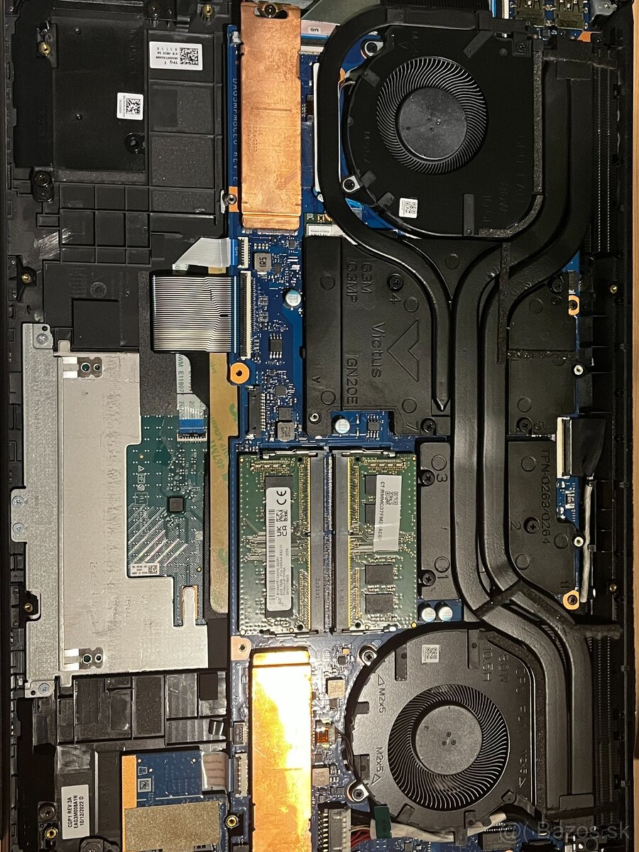 Predám diely na HP Victus 16-e0616nc - 2