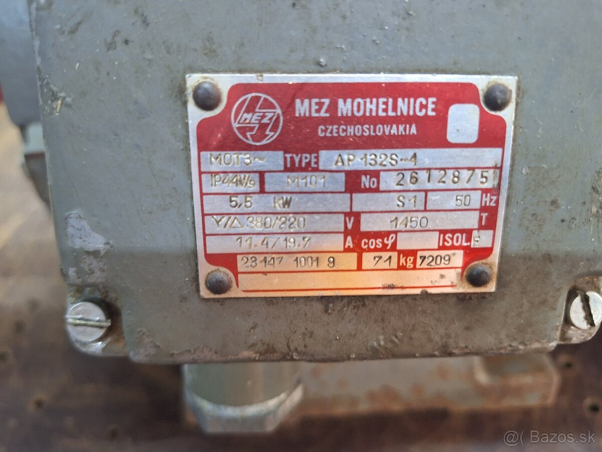 Motor 5,5kw.1450ot - 2
