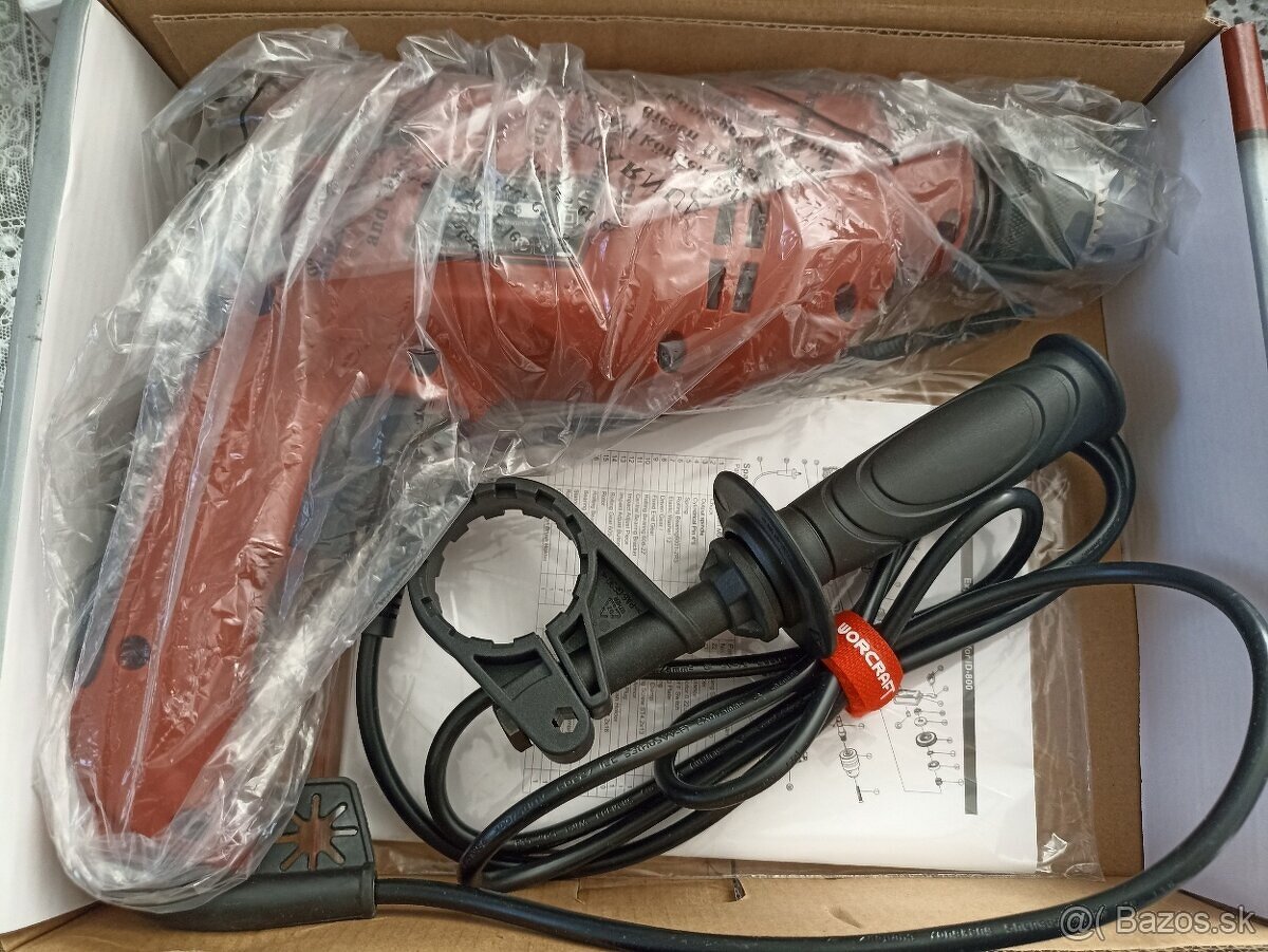 Worcraft Impact Drill ID800 nová príklepová vŕtačka - 2