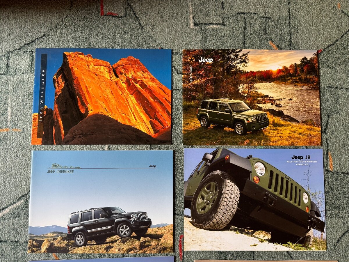 Brožury prospekty Jeep - 2