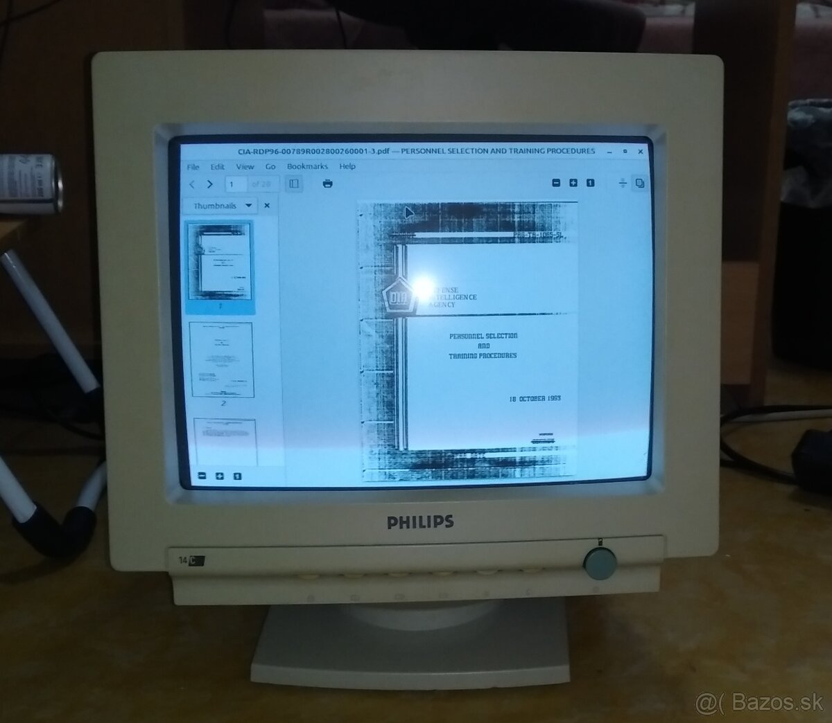 Philips 14C retro CRT - 2