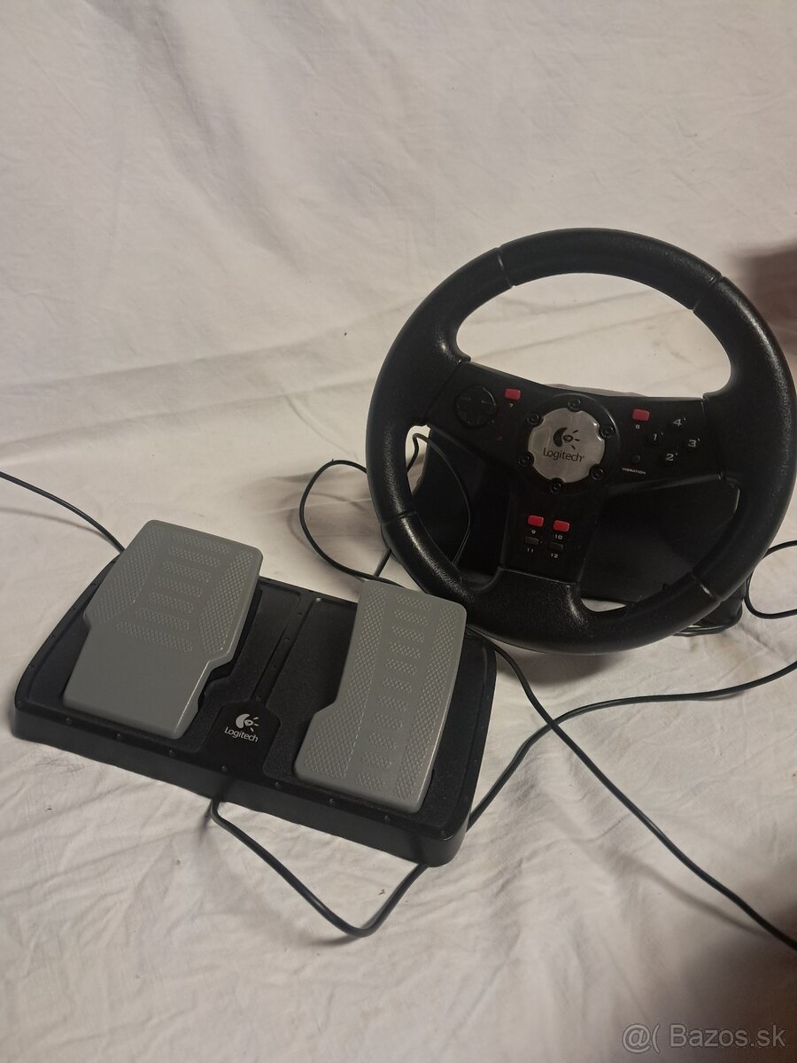 Predám Logitech volant s pedálmi - 2