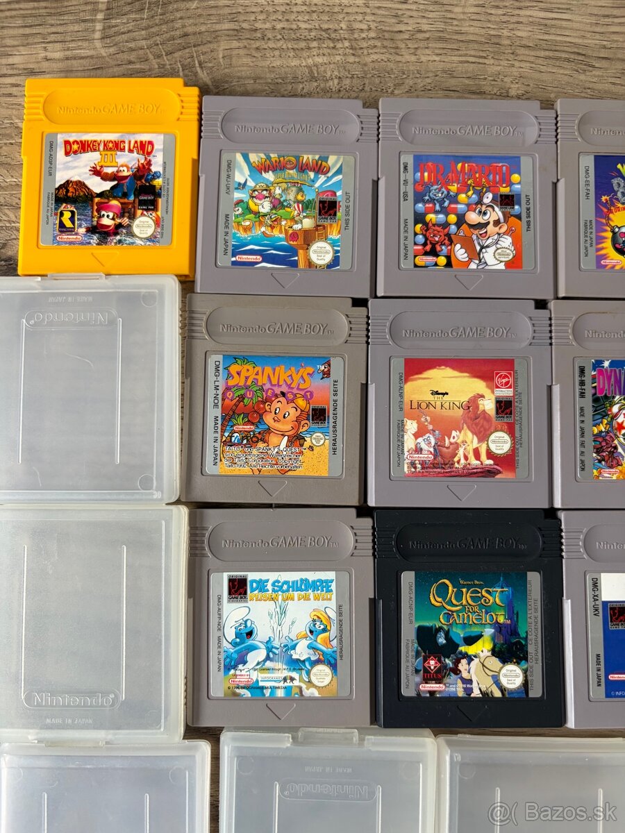 Game Boy hry plus original obaly - 2