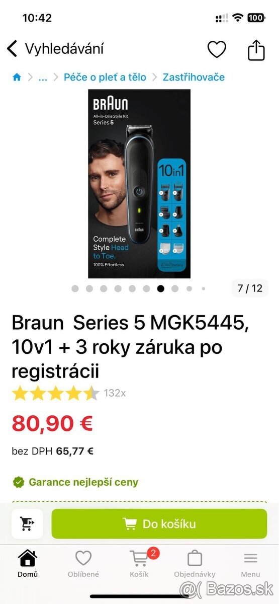 Braun Series 5 MGK5445 10v1, nový - 2