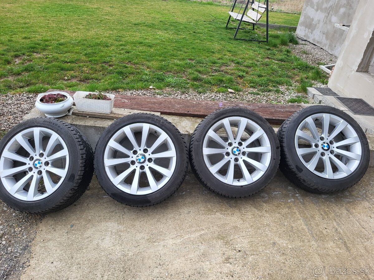 BMW zimná sada na diskoch 225/45 R 17 - 2