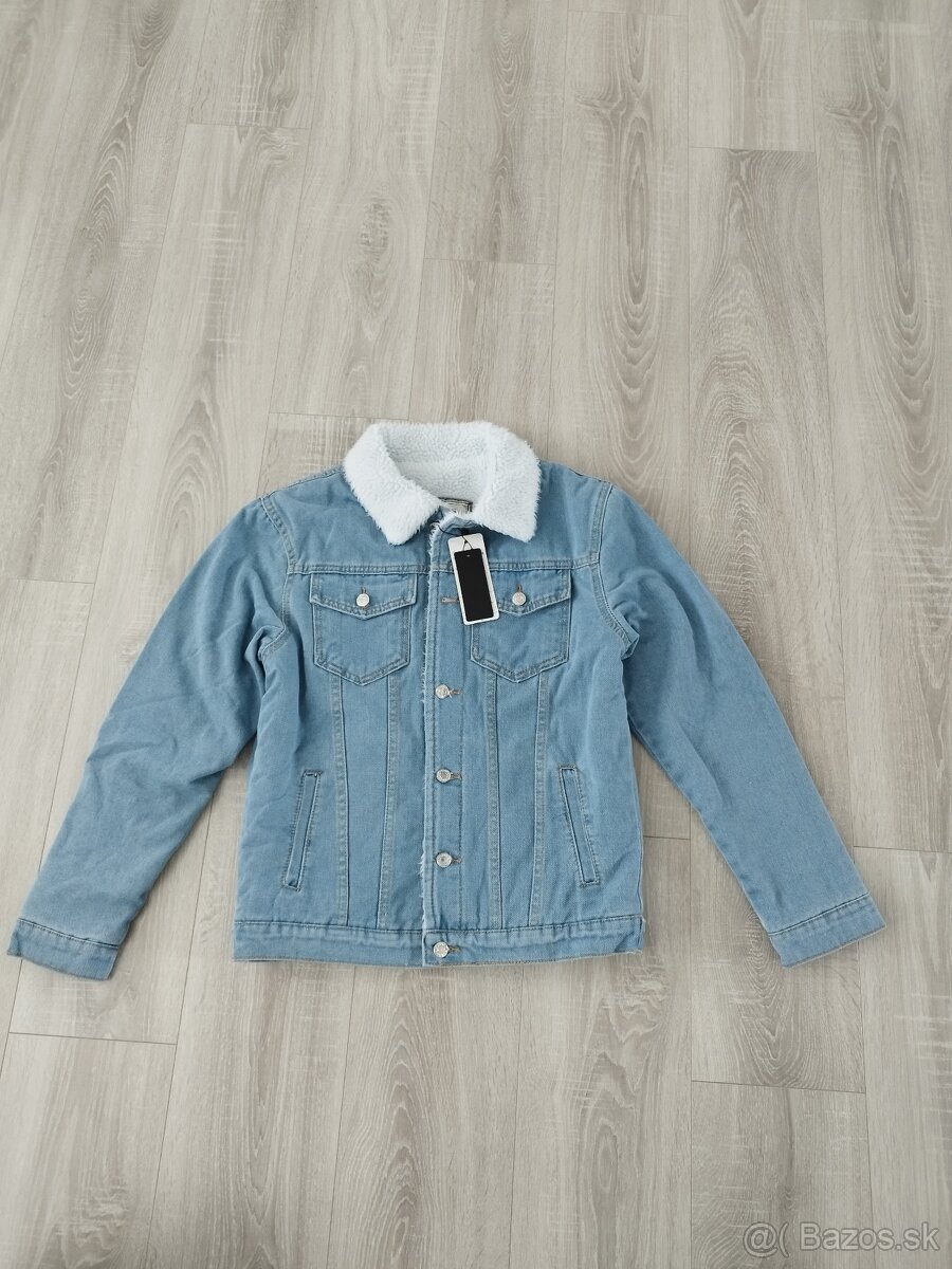 Zimná riflova bunda - 2