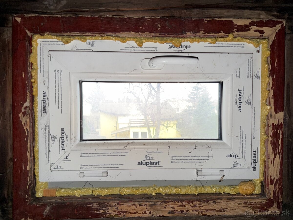 Predám plastové okná / dvojsklo - používané - 2