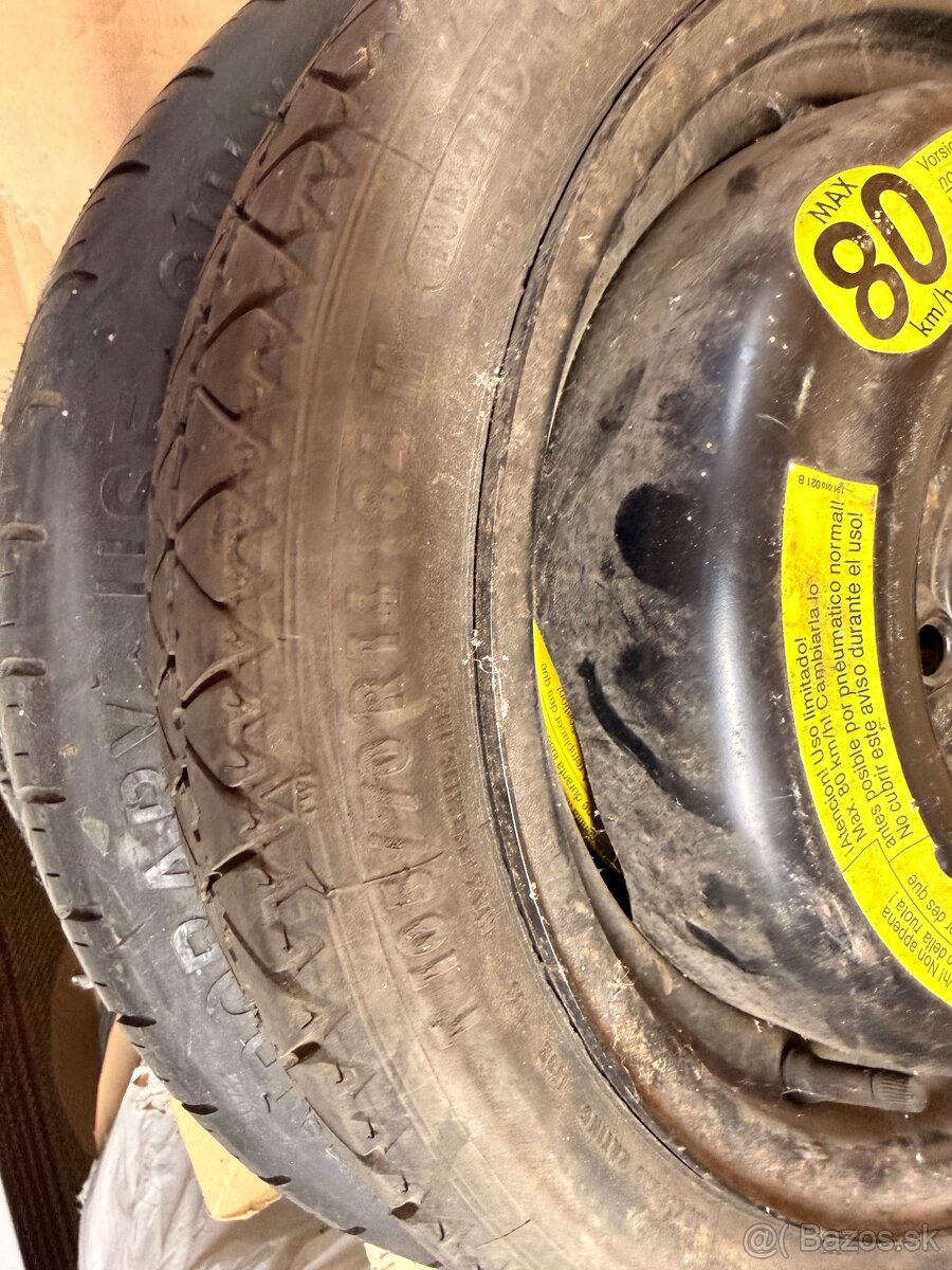 Dojazdove koleso VW 4x100 R14 - 2