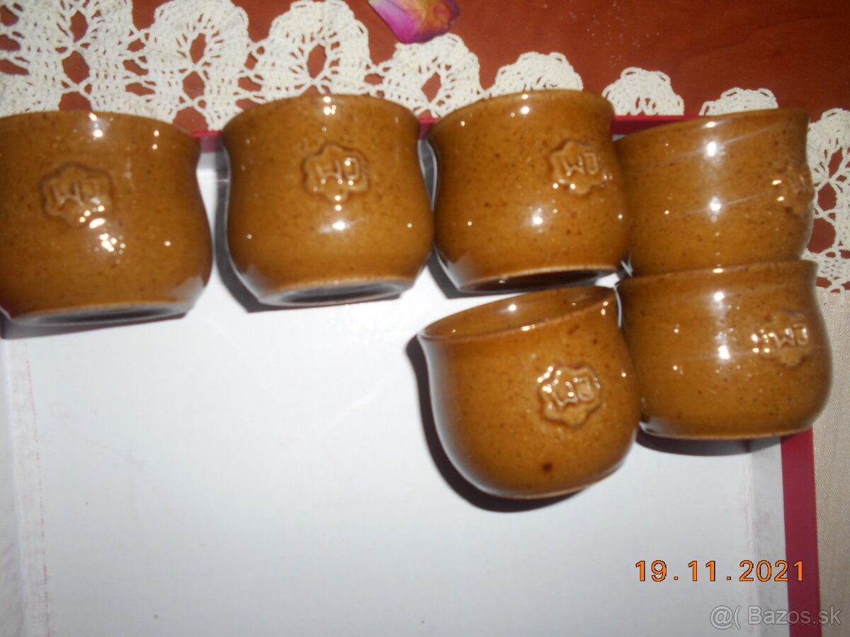 Keramický set-kunštátna keramika - 2