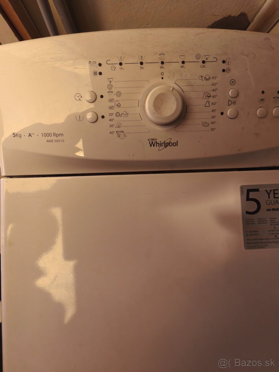 Predám práčku Whirlpool - 2