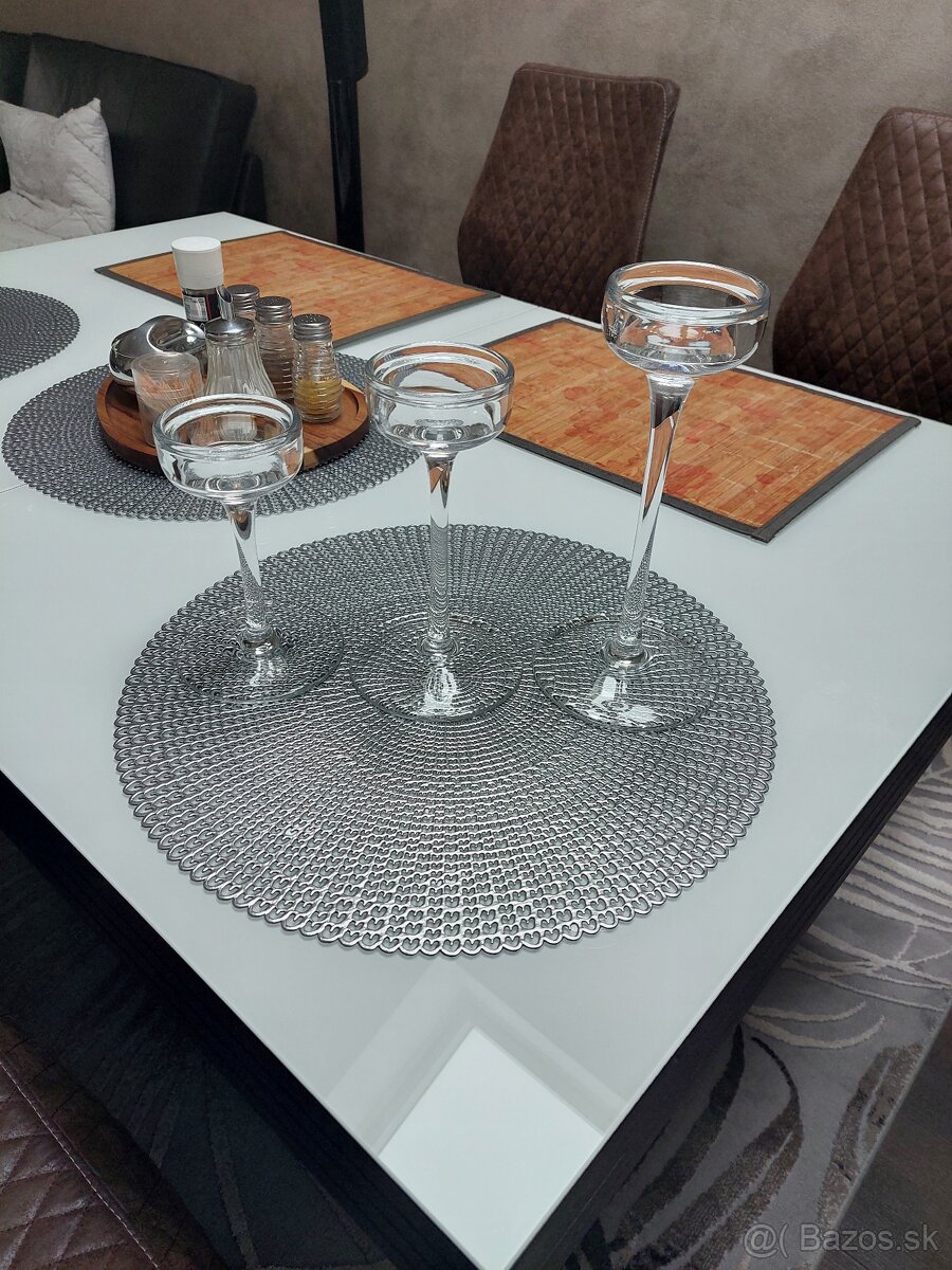 Blomster-3ks svietniky Ikea - 2