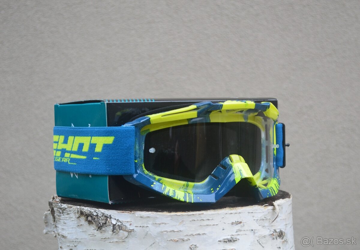 Okuliare SHOT žlté navy modré - 2