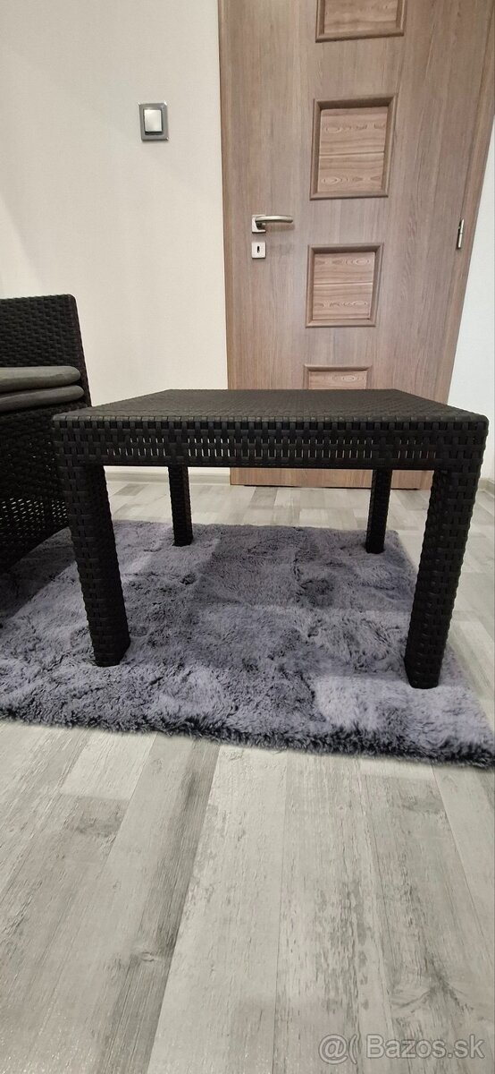 Ratanove kreslo a stolik - 2