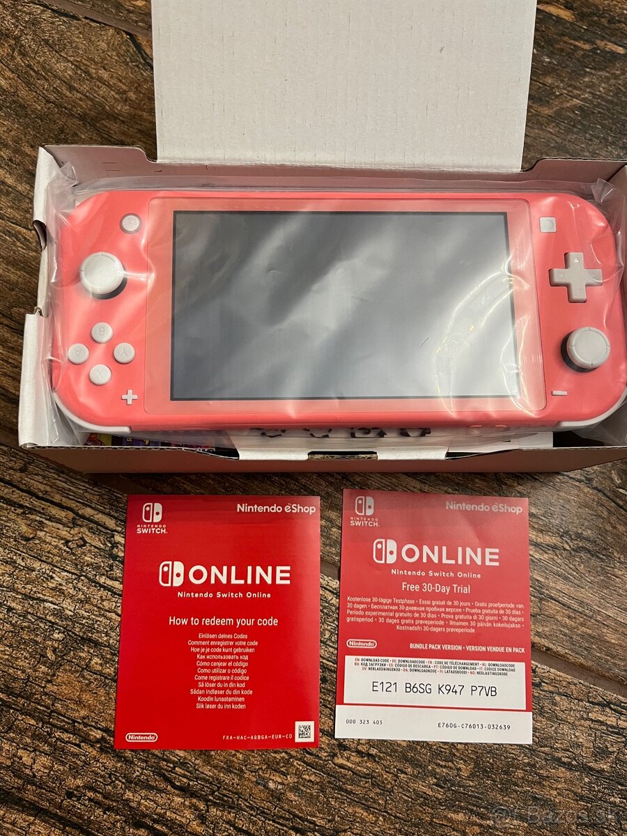 Predám úplne nové Nintendo Switch Lite - 2