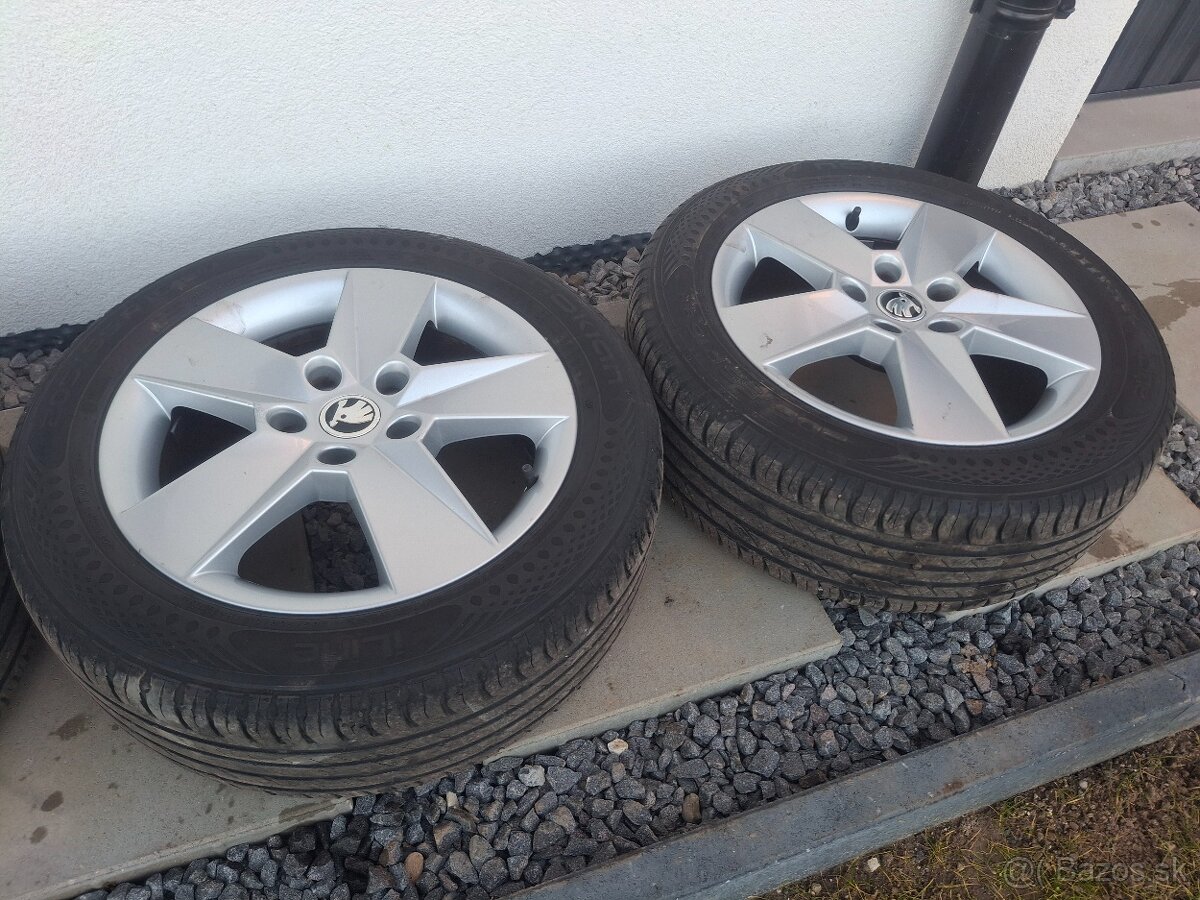 Originál letná sada 5x112 R16 + 205/55R16 - 2
