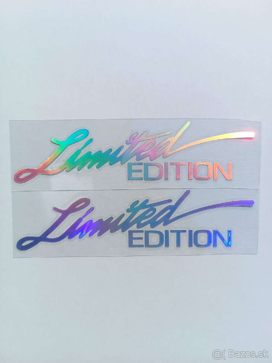 Nové farebné nálepky Limited Edition - 2