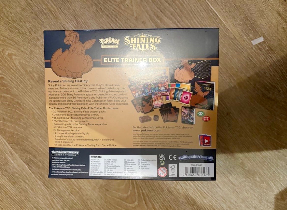 Pokémon TCG Shining Fates Elite Trainer Box - 2