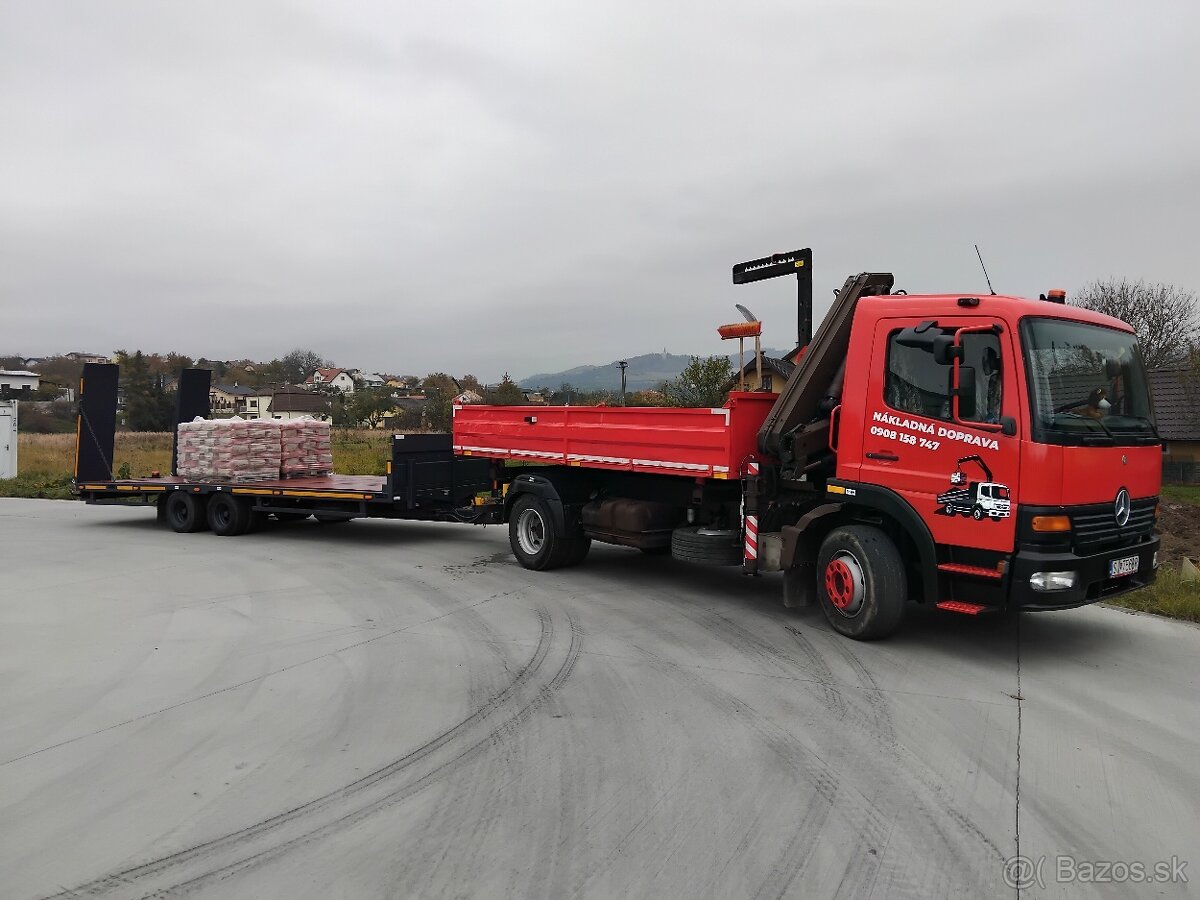 Preprava stavených materiálov a strojov - 2