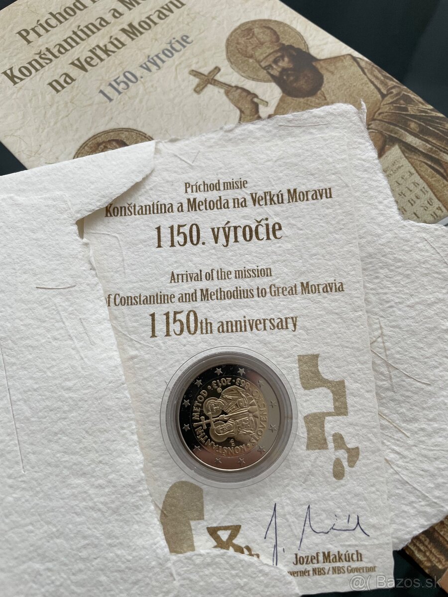 2€ Slovensko 2013 - Cyril a Metod proof - 2
