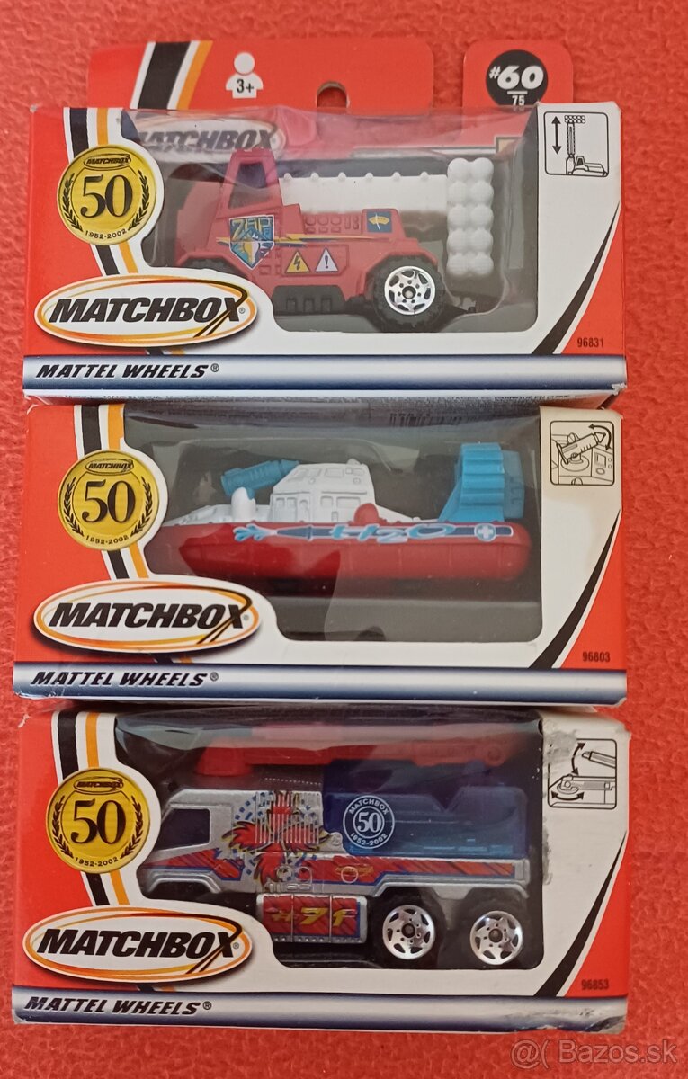 MATCHBOX, Angličaky cena 5EUR pri kupe 3k  po 15EUR,100%stav - 2