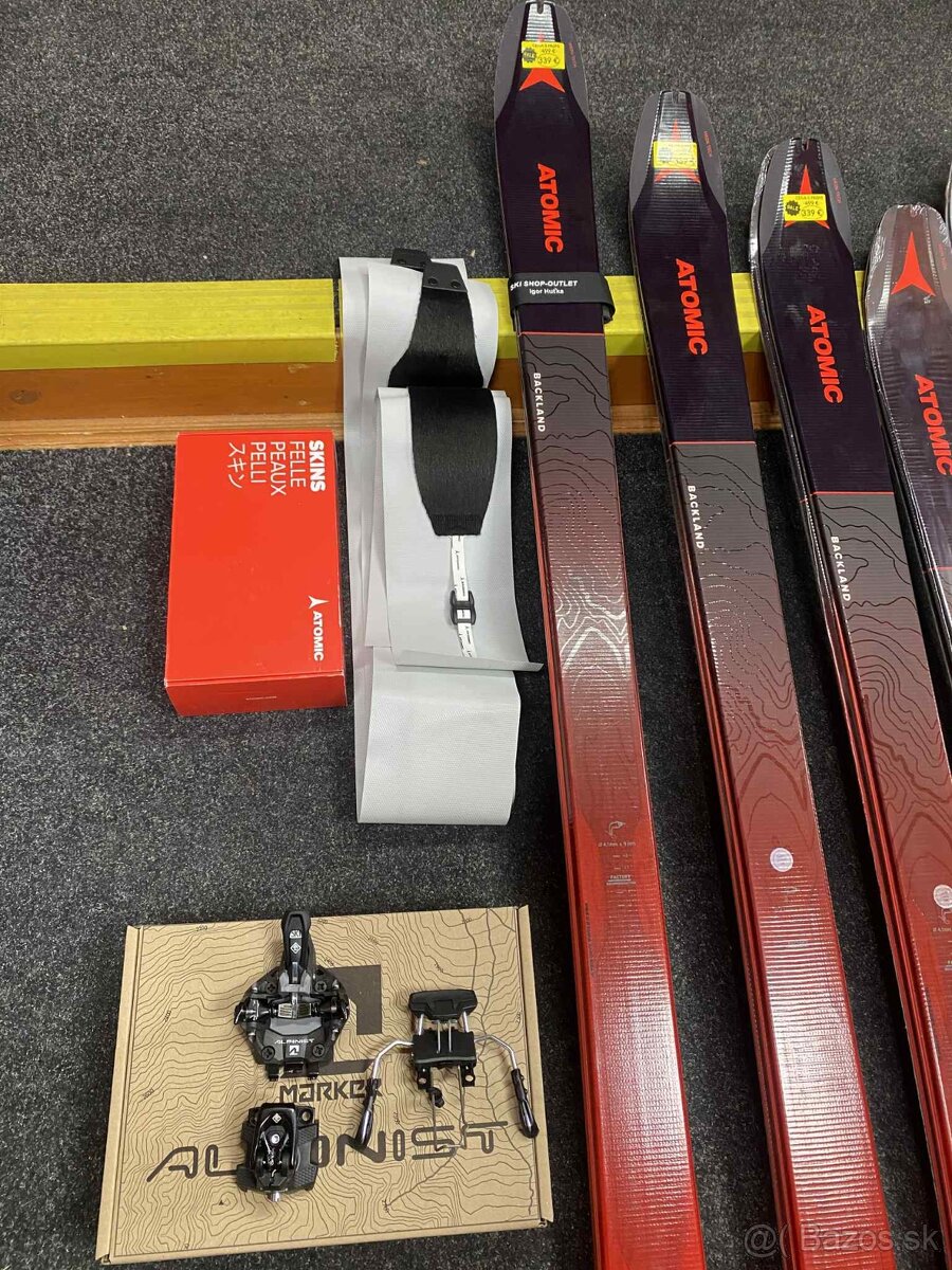 Nový skialpový set Atomic Backland 78 M/W - 2