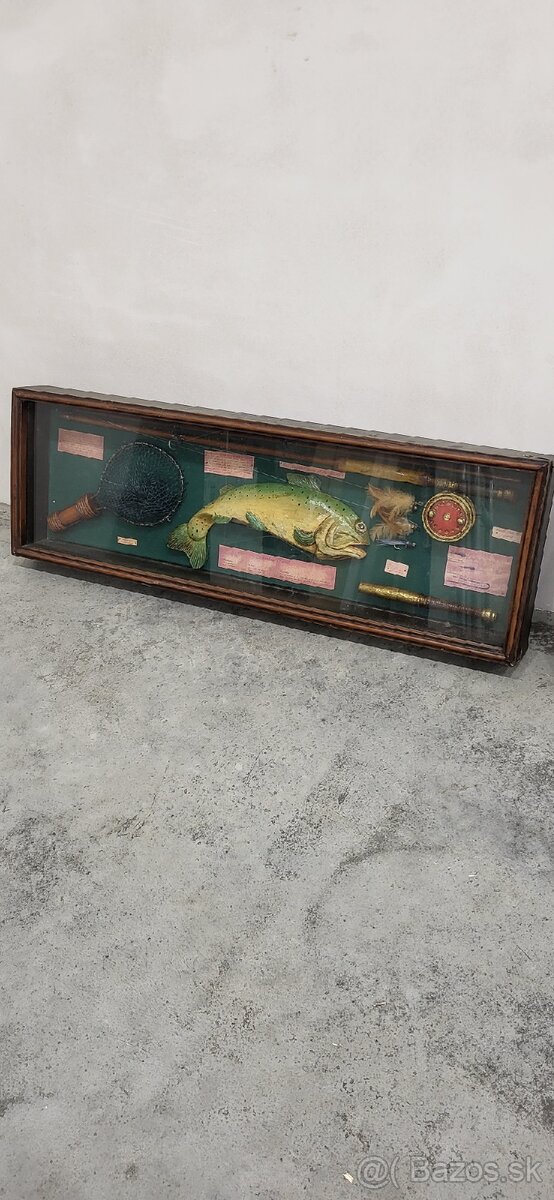 Rybárske dioramy. - 2