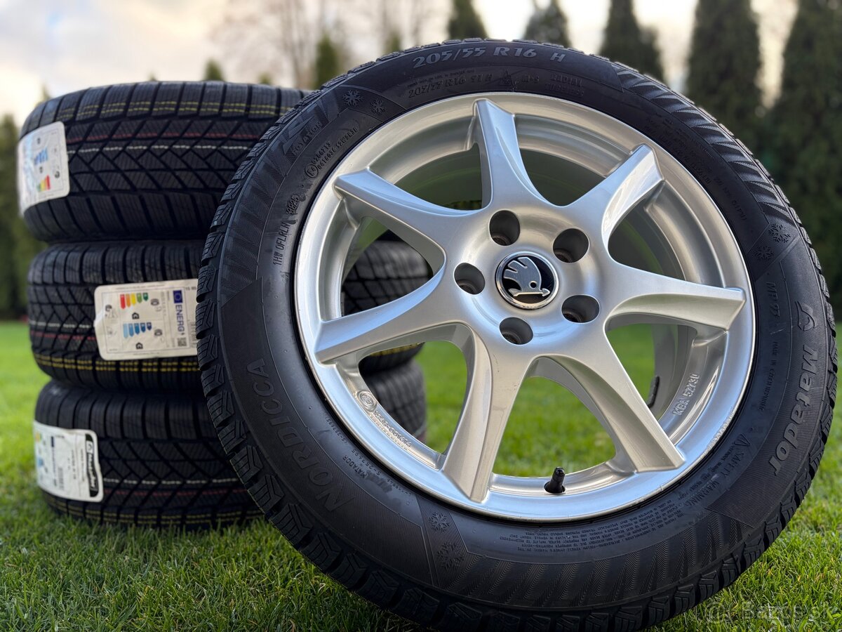 č.23 Zimná sada R16 SKODA OCTAVIA / NOVÉ PNEU - 2