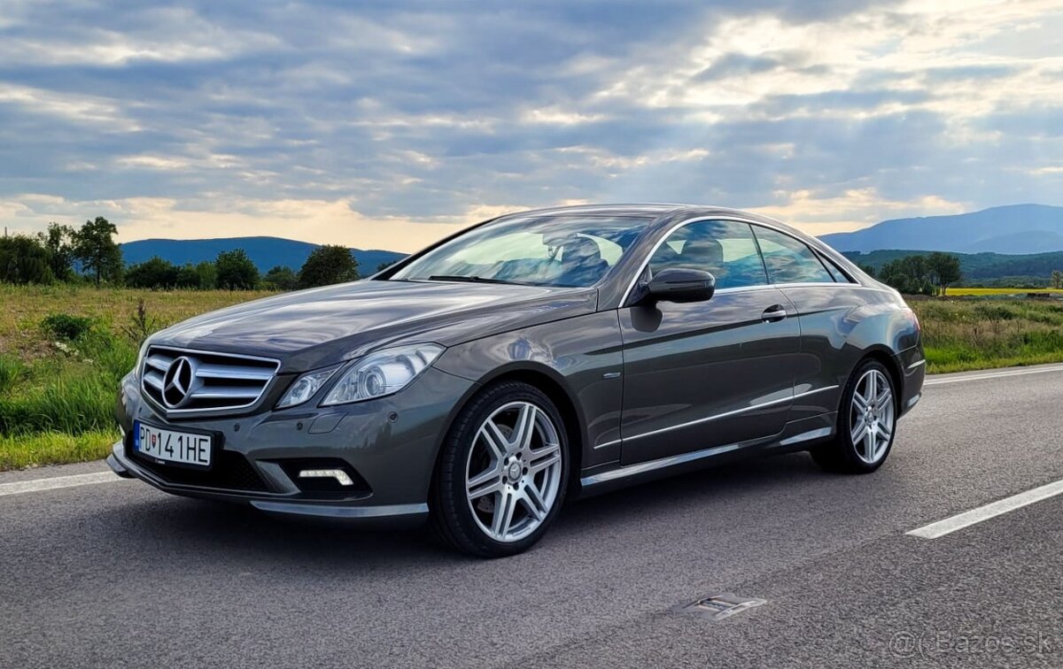 Mercedes-benz E 350 CDI coupe AMG packet - 2