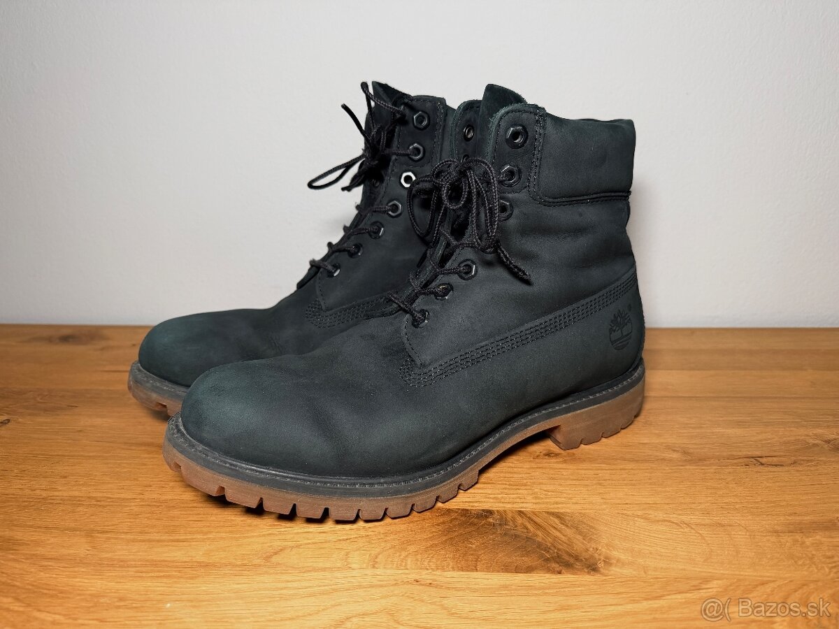 Čierne pánske topánky Timberland - 2