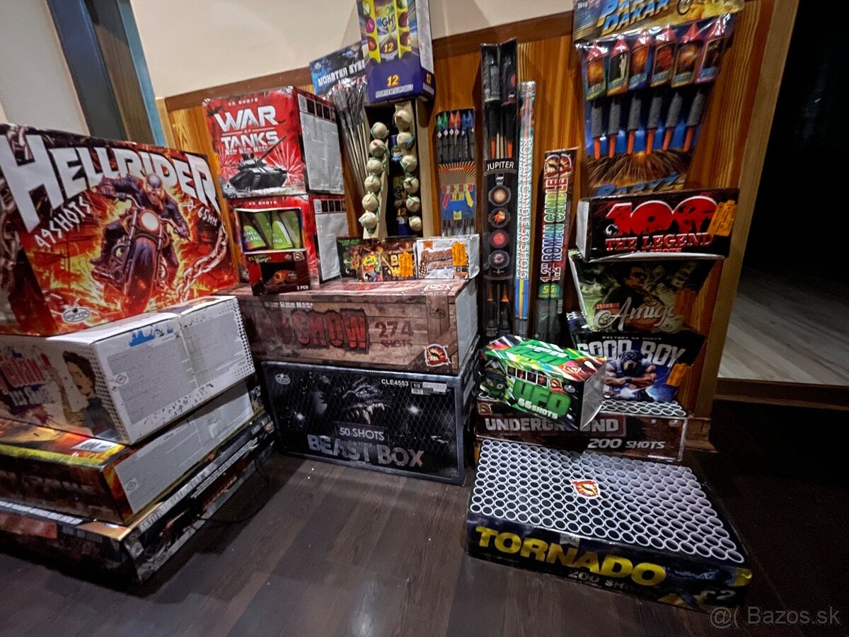 Zábavná pyrotechnika a ohňostroje peterdy - 2