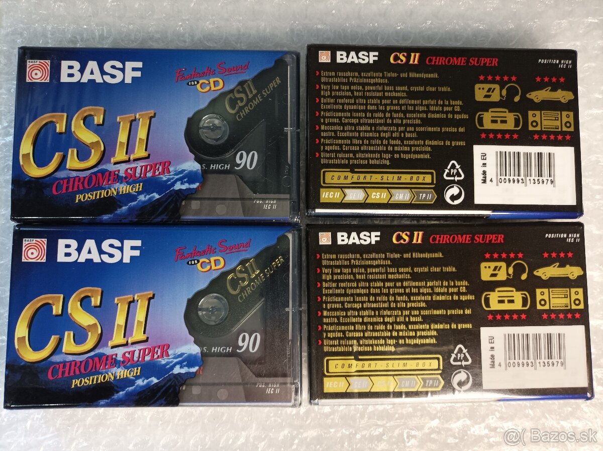 BASF CHROME SUPER II 90 (BASF CSII 90) - MC kazeta - 2