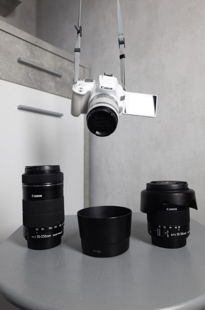 Canon EOS 250D biely + 3× objektív IS STM (TOP SET) - 2